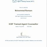 ICEF Trained Agent Counsellor